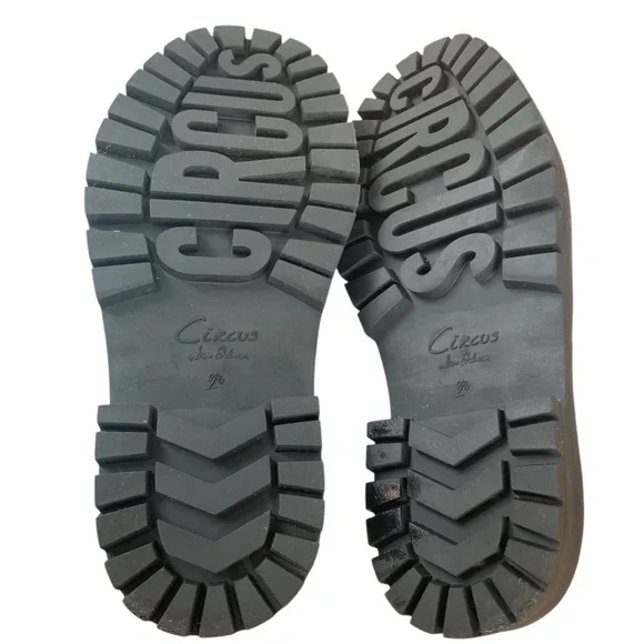 Sam Edelman NWOT Circus NY Womens White Retro Style Chunky Adj. Strap Loafer 9.5 - Picture 7 of 8